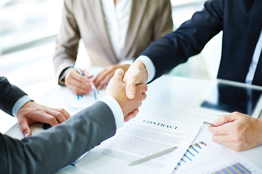 Signing a Tripartite Cooperation Agreement