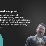 RighTel at Isfahan AI event, highlighting digital transformation and 5G development