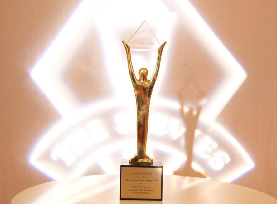 Hamrah-e-Avval won the Stevie International Event Grand Prize